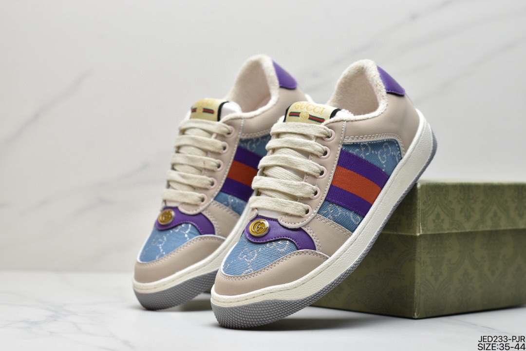 150 Gucci Distressed Screener sneaker 古驰小脏鞋系列