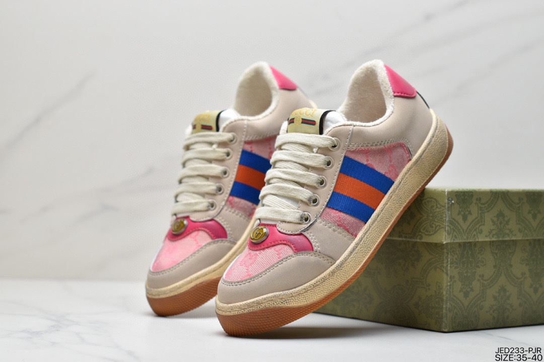 150 Gucci Distressed Screener sneaker 古驰小脏鞋系列