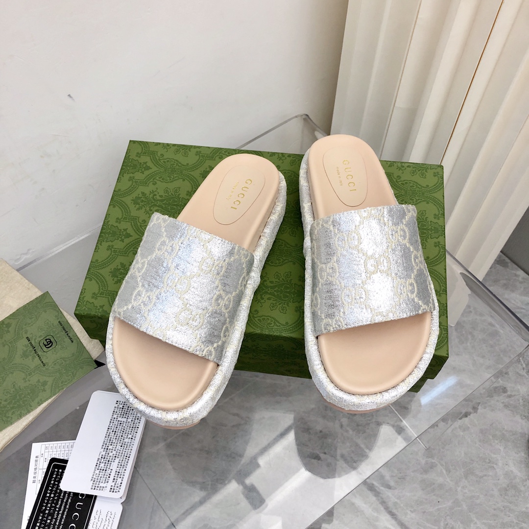 Gucci/Summer最新限量厚底