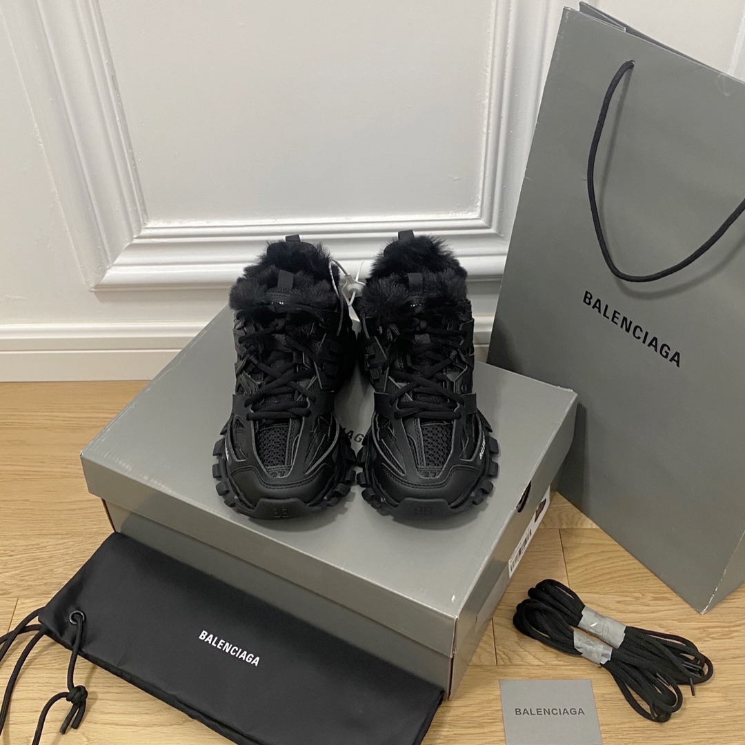 Modelo de pista Balenciaga·Balenciaga 2021ss nueva pista Maoli daddy zapatos versión superior‼ ️Arma cálida de invierno…
