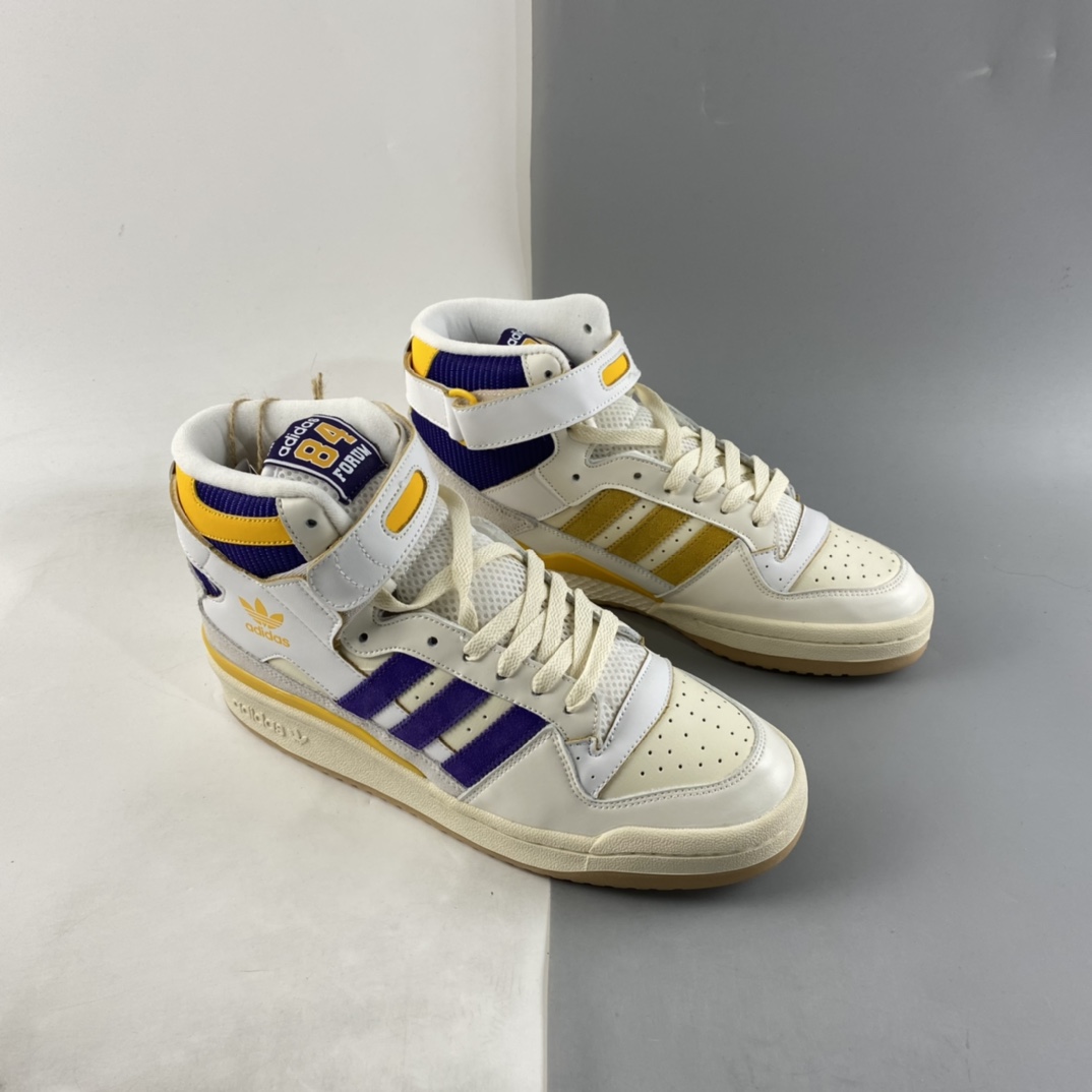 P260  Adidas Originals Forum 84 High 人气单品 经典复古篮球鞋 GX9054