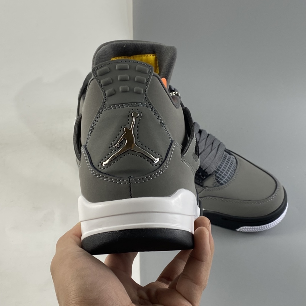 P260  Air Jordan 4 Retro ”Cool Grey” AJ4 乔4酷灰 真标头层皮 308497-007