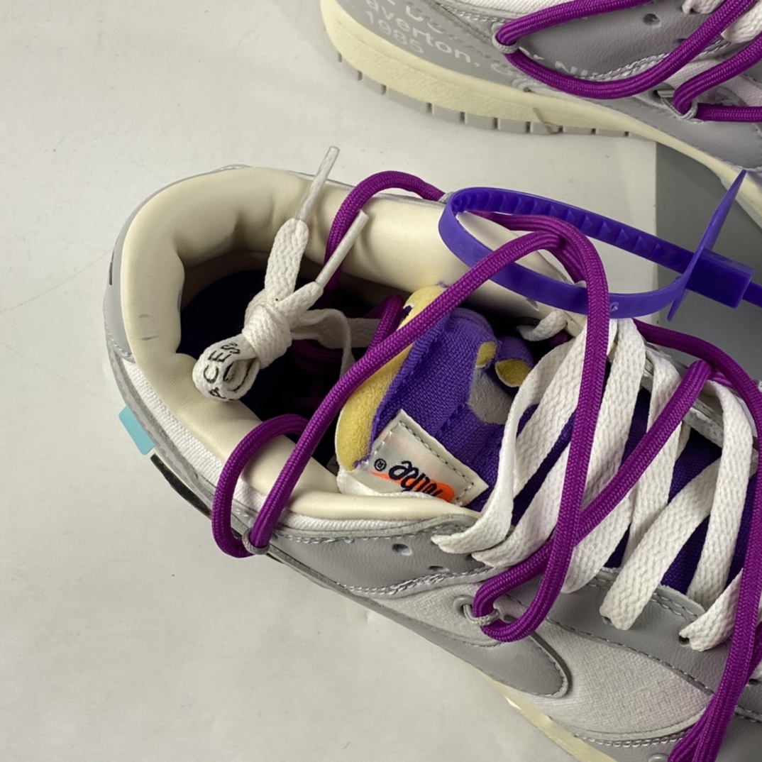 P240  VIRGIL ABLOH设计师独立品牌Off-White x Nike SB Dunk Low”The 50”扣篮系列低帮经典百搭休闲运动板鞋 DM1602-111