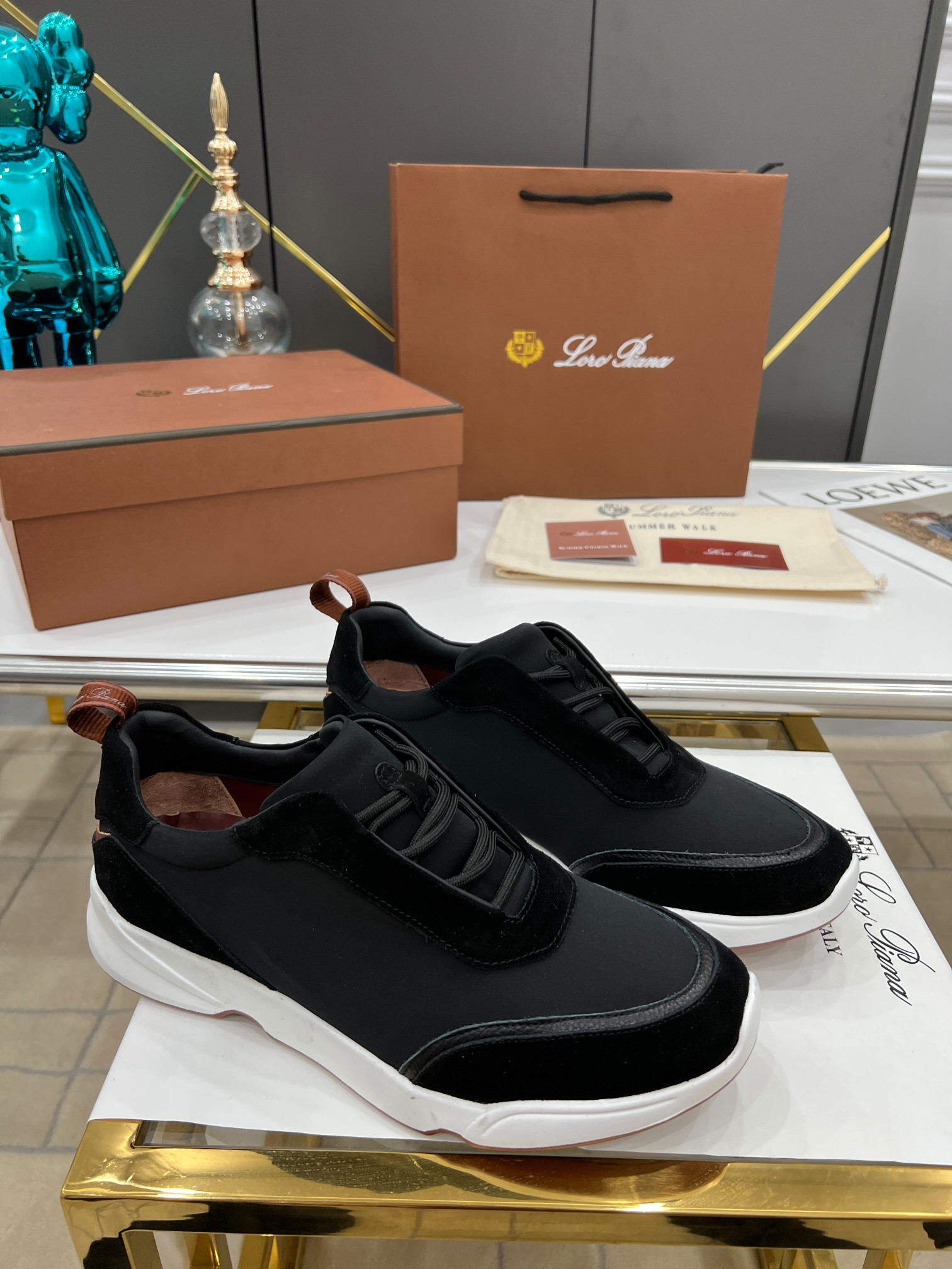 precio de fábrica.Loro Piana * nivel superior auténtico nuevo transporte de los hombres comprar répl