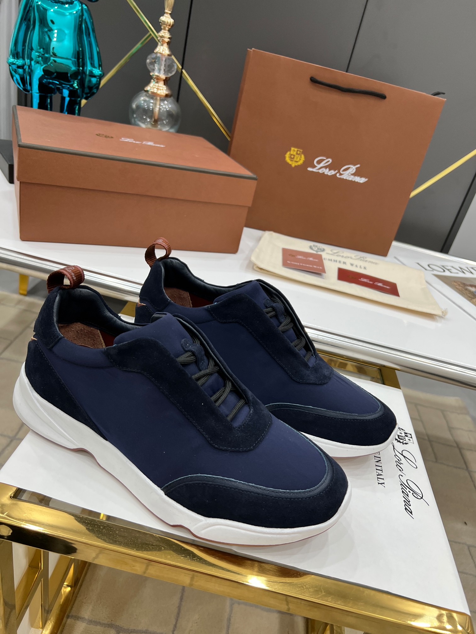 precio de fábrica .Loro Piana * nivel superior auténtico nuevo transporte de los hombres comprar ori