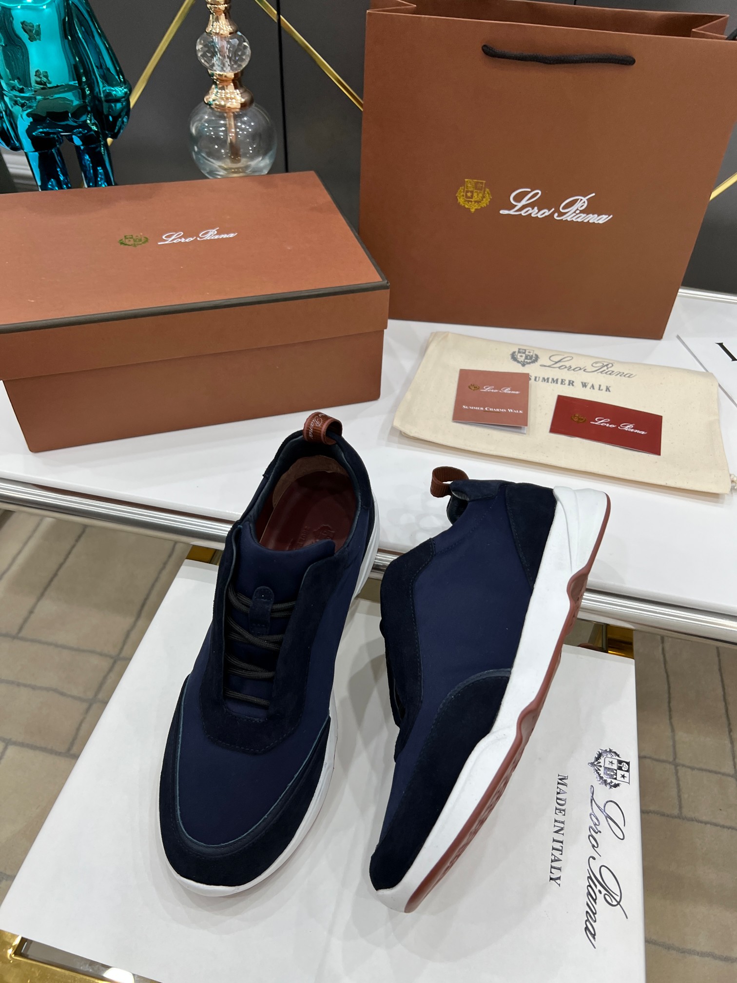 precio de fábrica .Loro Piana * nivel superior auténtico nuevo transporte de los hombres comprar ori