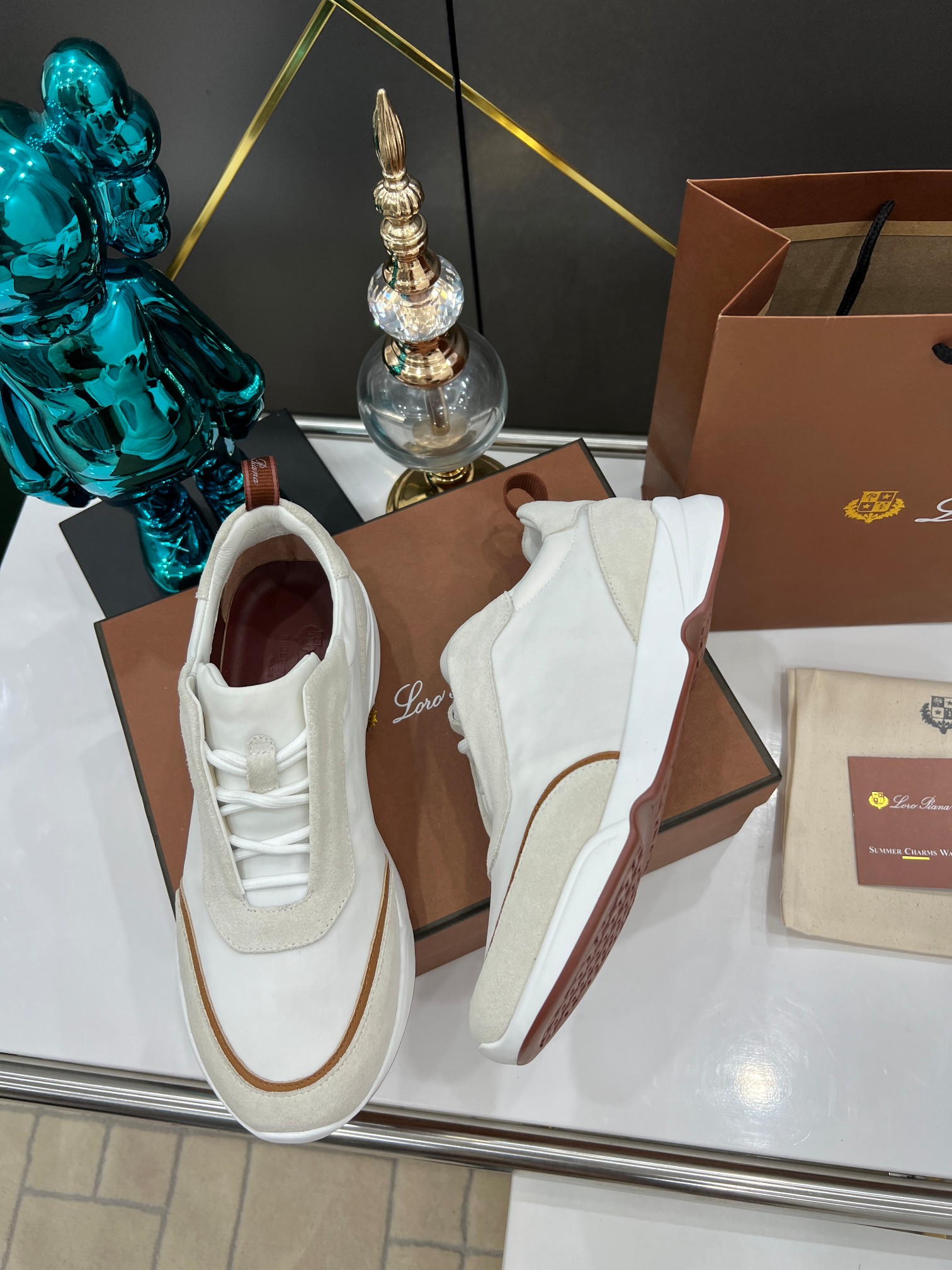 precio de fábrica.Loro Piana * nivel superior auténtico nuevo transporte de los hombres comprar répl