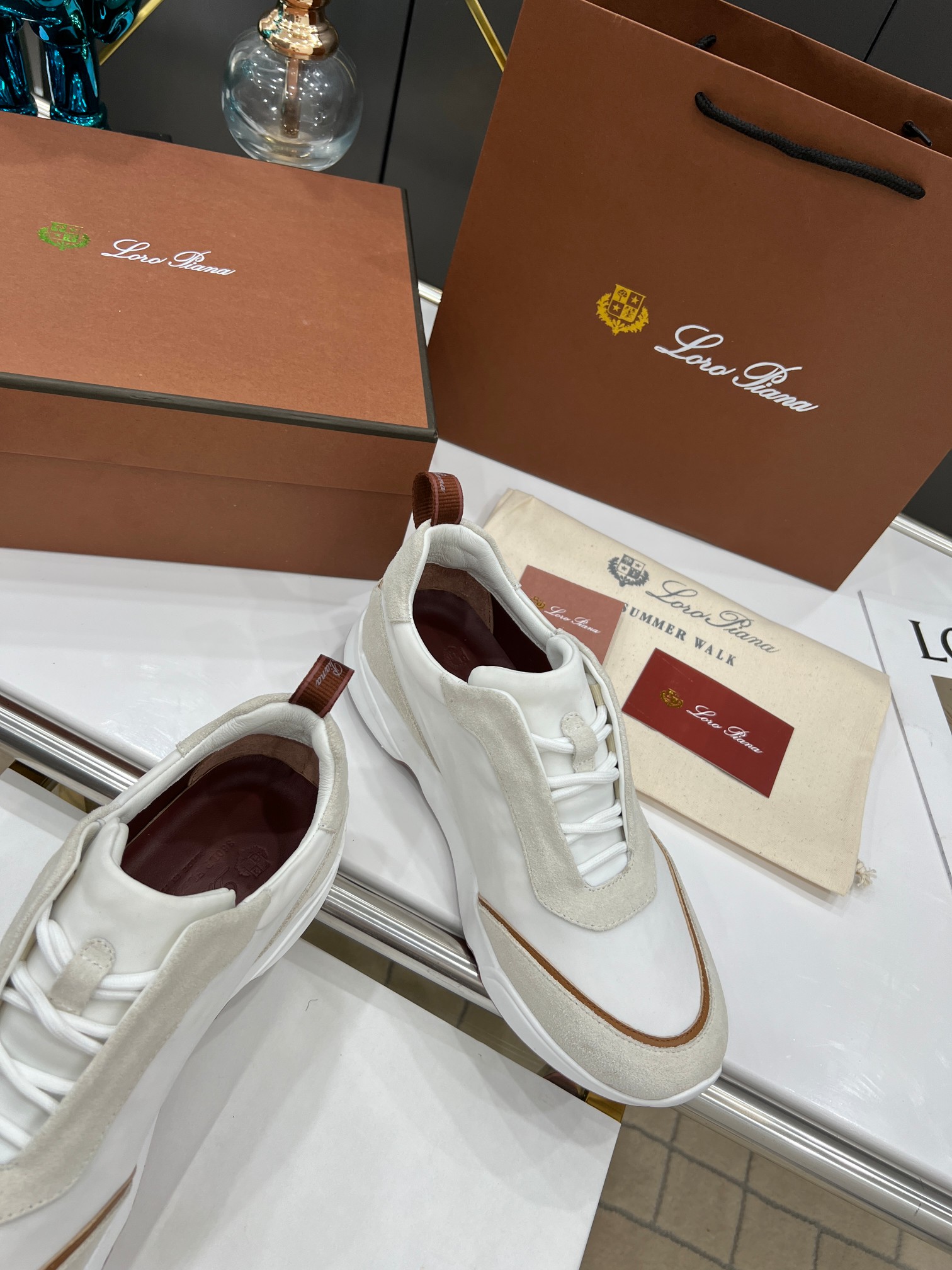 precio de fábrica.Loro Piana * nivel superior auténtico nuevo transporte de los hombres comprar répl