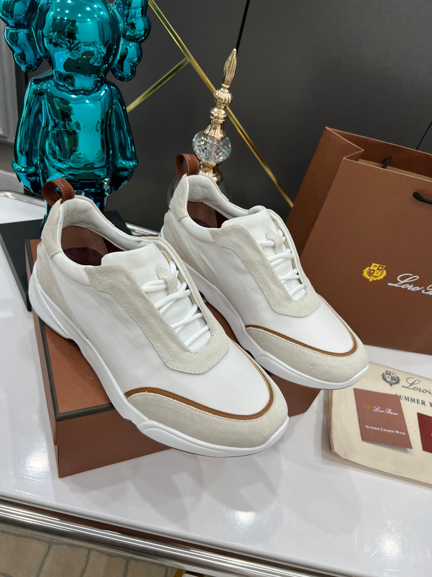 precio de fábrica.Loro Piana * nivel superior auténtico nuevo transporte de los hombres comprar répl