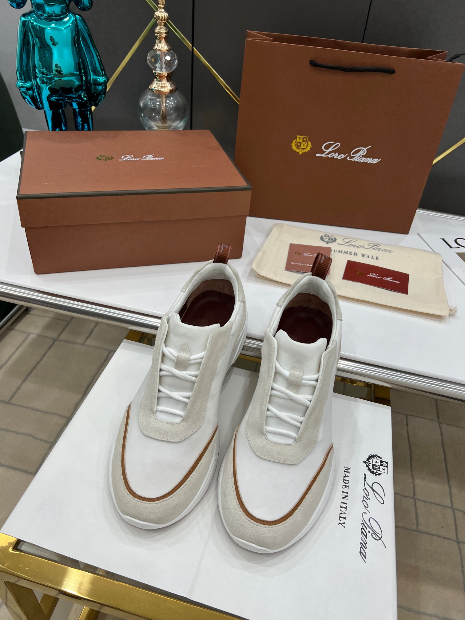 precio de fábrica.Loro Piana * nivel superior auténtico nuevo transporte de los hombres comprar répl