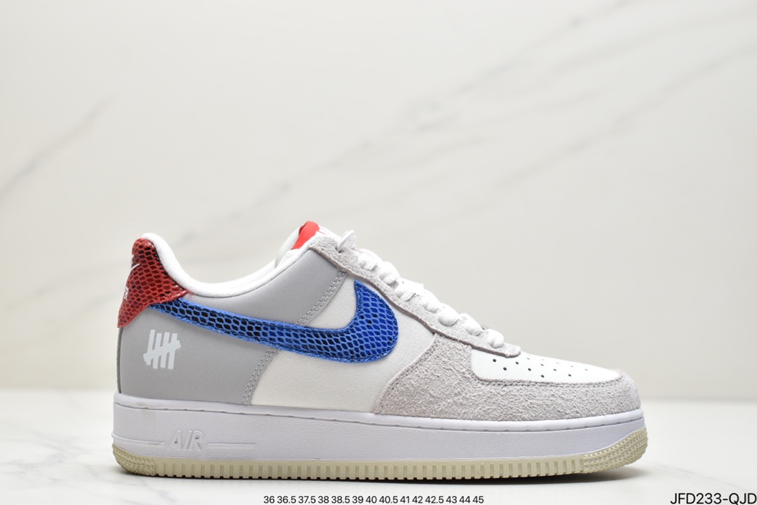 170 耐克NK Air Force 1 空军一号低帮 官方同步 原装级别 原楦头原纸板  打造纯正空军版型 专注外贸渠道  全掌内置蜂窝气垫  原盒配件 原厂中底钢印、拉帮完美    ID:JFD233-QJD
