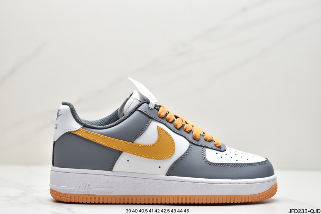 170 耐克NK Air Force 1 空军一号低帮 官方同步 原装级别 原楦头原纸板  打造纯正空军版型 专注外贸渠道  全掌内置蜂窝气垫  原盒配件 原厂中底钢印、拉帮完美    ID:JFD233-QJD