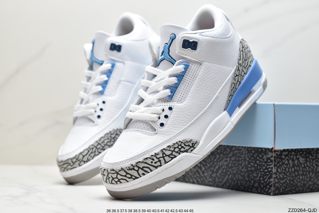 250 Air Jordan 3 “Midnight Navy” 午夜蓝配色 CT8532-401