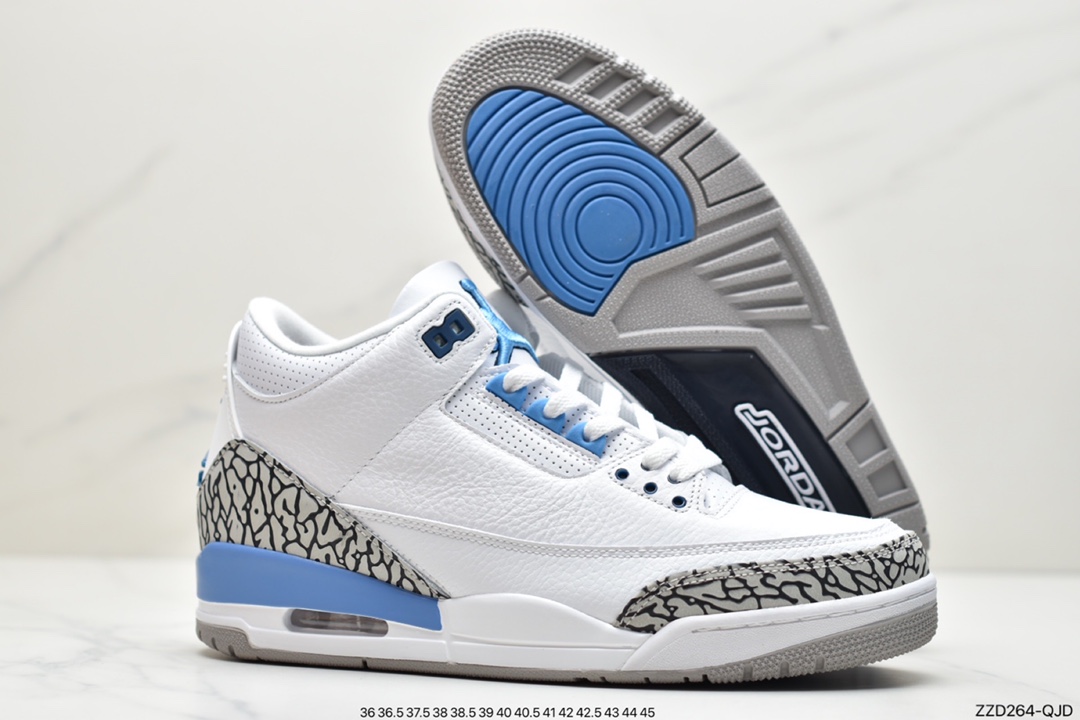 250 Air Jordan 3 “Midnight Navy” 午夜蓝配色 CT8532-401