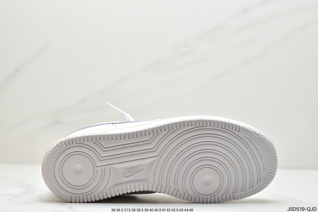 200 耐克NK Air Force 1 ’07 Premium ”Toll Free”空军一号3M白灰 CJ1631-100