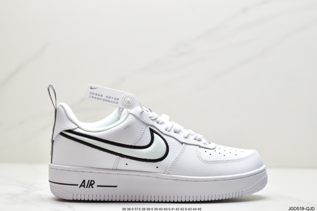 180 耐克Nike Air Force 1’07 Low”White/Black” DH2472-100