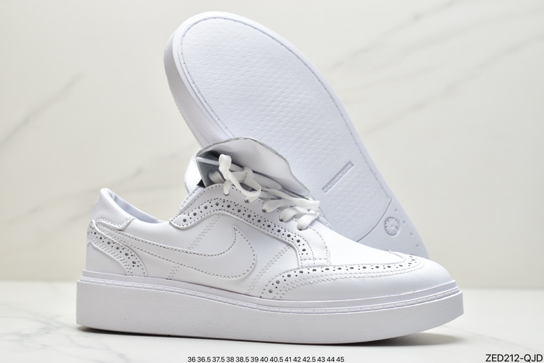 260 权志龙 PEACEMINUSONE x NIKE Kwondo 1  休闲时尚板鞋白色小邹菊DH2482-100