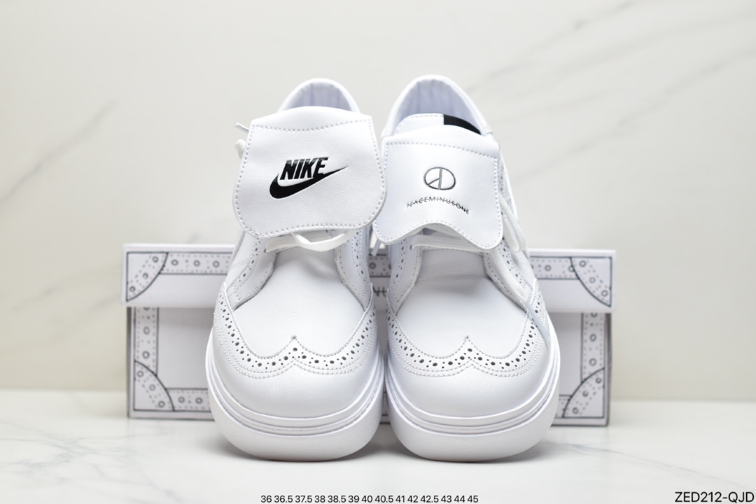 260 权志龙 PEACEMINUSONE x NIKE Kwondo 1  休闲时尚板鞋白色小邹菊DH2482-100