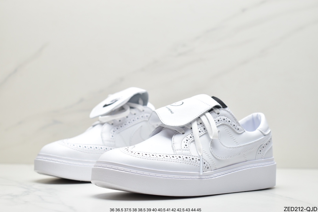 260 权志龙 PEACEMINUSONE x NIKE Kwondo 1  休闲时尚板鞋白色小邹菊DH2482-100