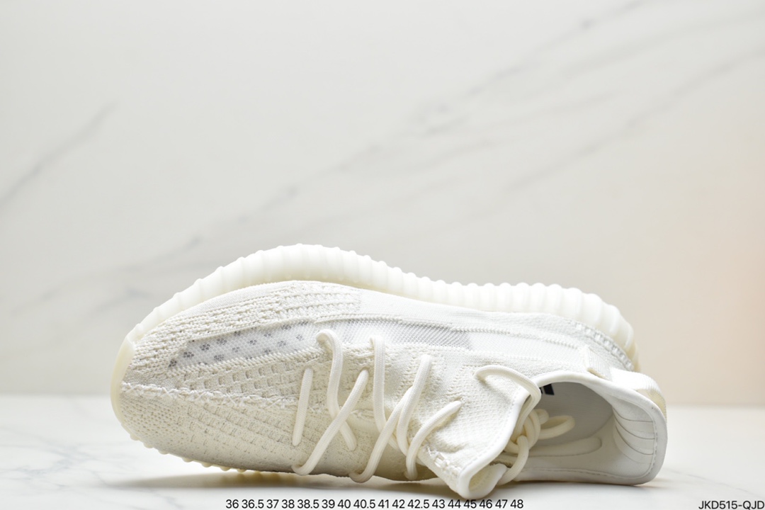 160 联乘侃爷Kanye West x Adidas Yeezy Boost 350 V2”Light”百搭轻便爆米花中底休闲运动慢跑鞋HQ6316