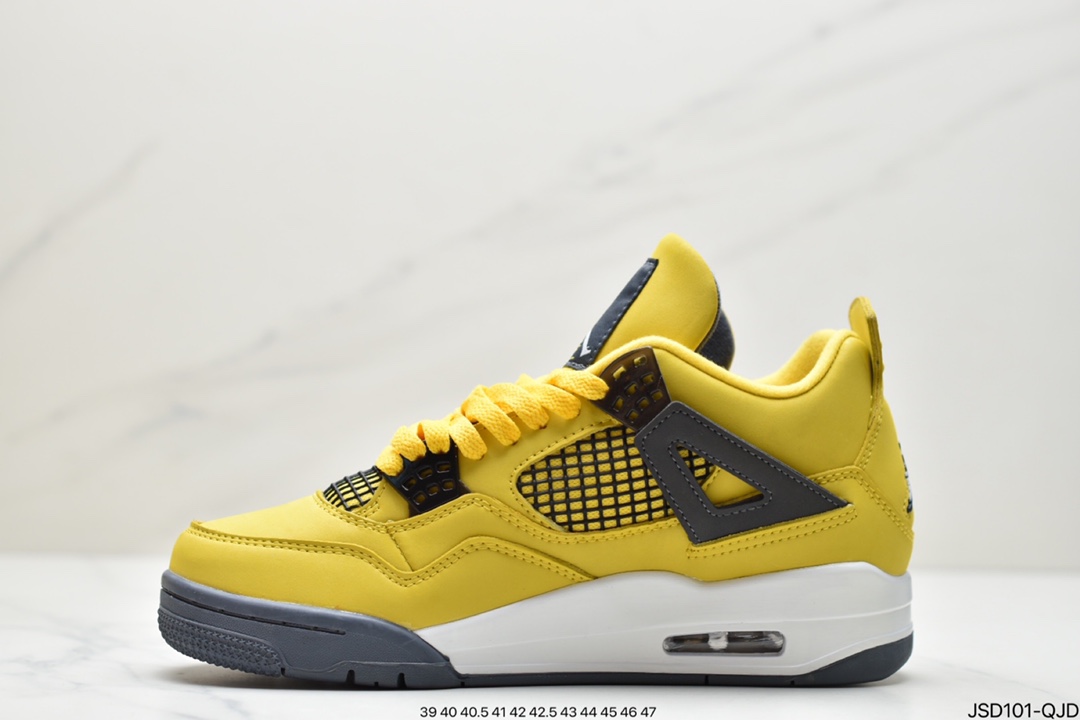 200 耐克Nike Air Jordan 4 Retro LS”Lightning”迈克尔·乔丹AJ4代中帮复古休闲运动文化篮球鞋CT8527-700