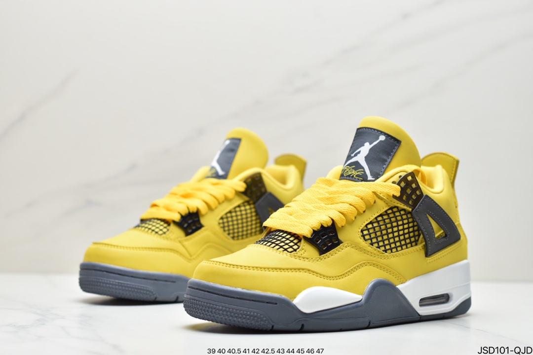 200 耐克Nike Air Jordan 4 Retro LS”Lightning”迈克尔·乔丹AJ4代中帮复古休闲运动文化篮球鞋CT8527-700