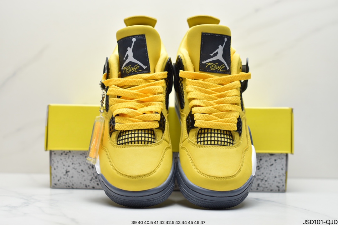 200 耐克Nike Air Jordan 4 Retro LS”Lightning”迈克尔·乔丹AJ4代中帮复古休闲运动文化篮球鞋CT8527-700