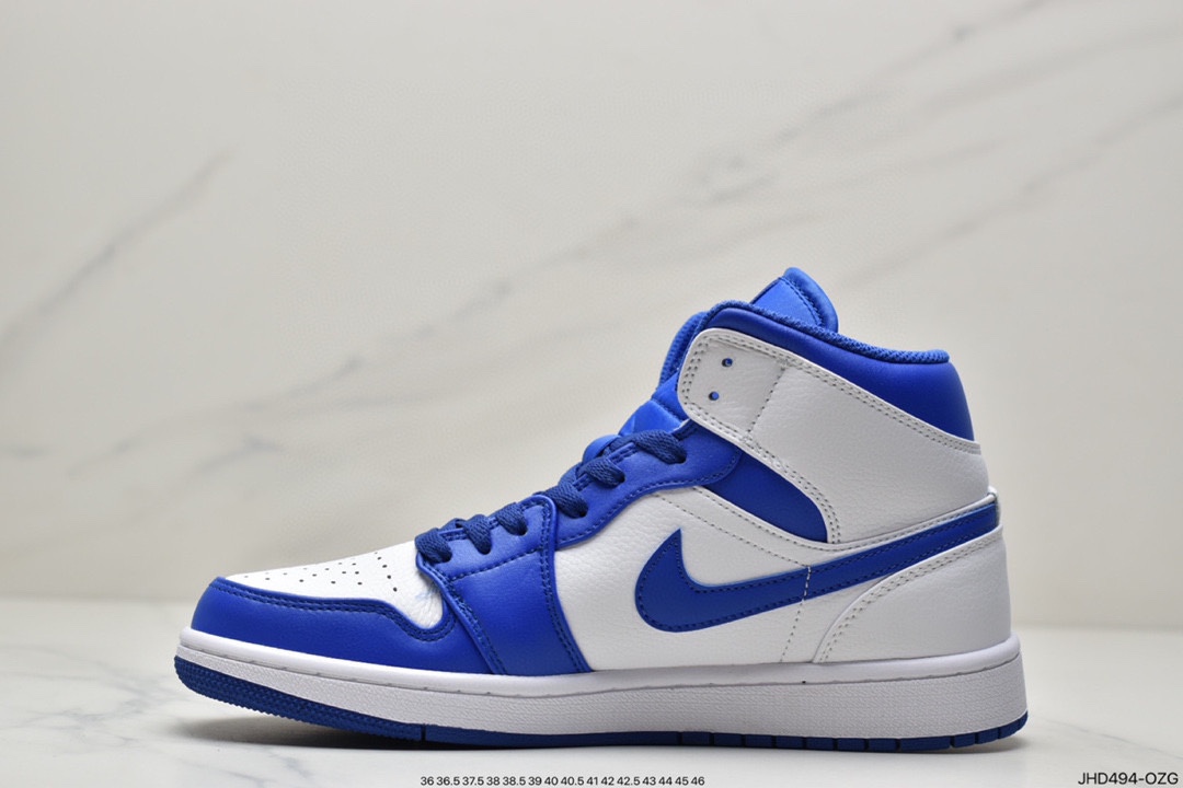 190 Air Jordan 1 Mid 乔一中邦 554724-174
