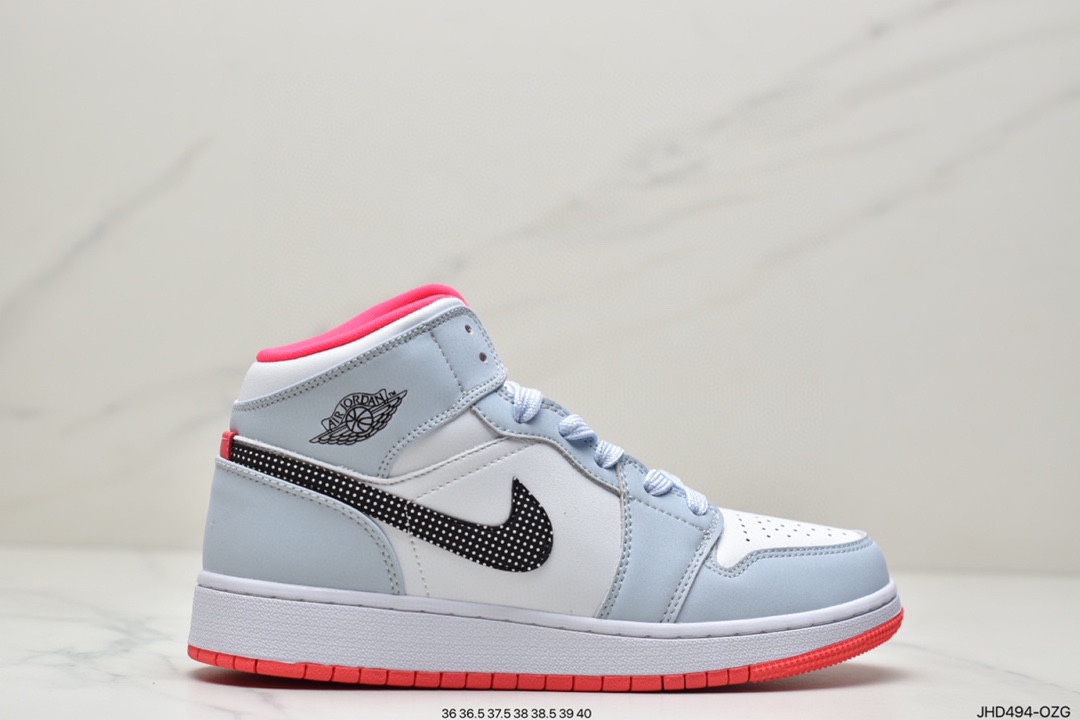 190 Air Jordan 1 Mid 乔一中邦 554724-174