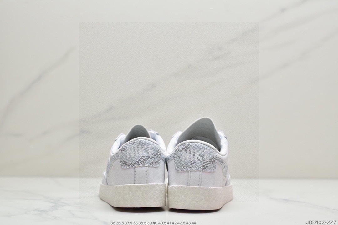 120 耐克Nike Blazer Retro 经典百搭低帮开拓者休闲运动板鞋独家裁片完美鞋型 台湾进口软感荔枝头层皮 BQ6806-001