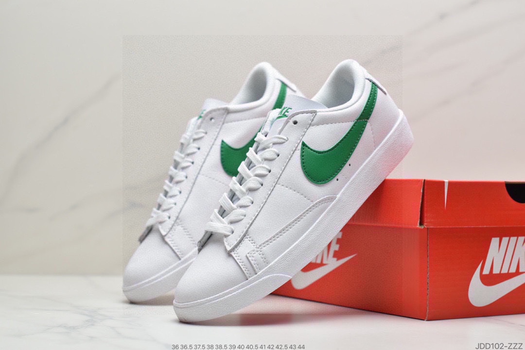 120 耐克Nike Blazer Retro 经典百搭低帮开拓者休闲运动板鞋独家裁片完美鞋型 BQ6806-001