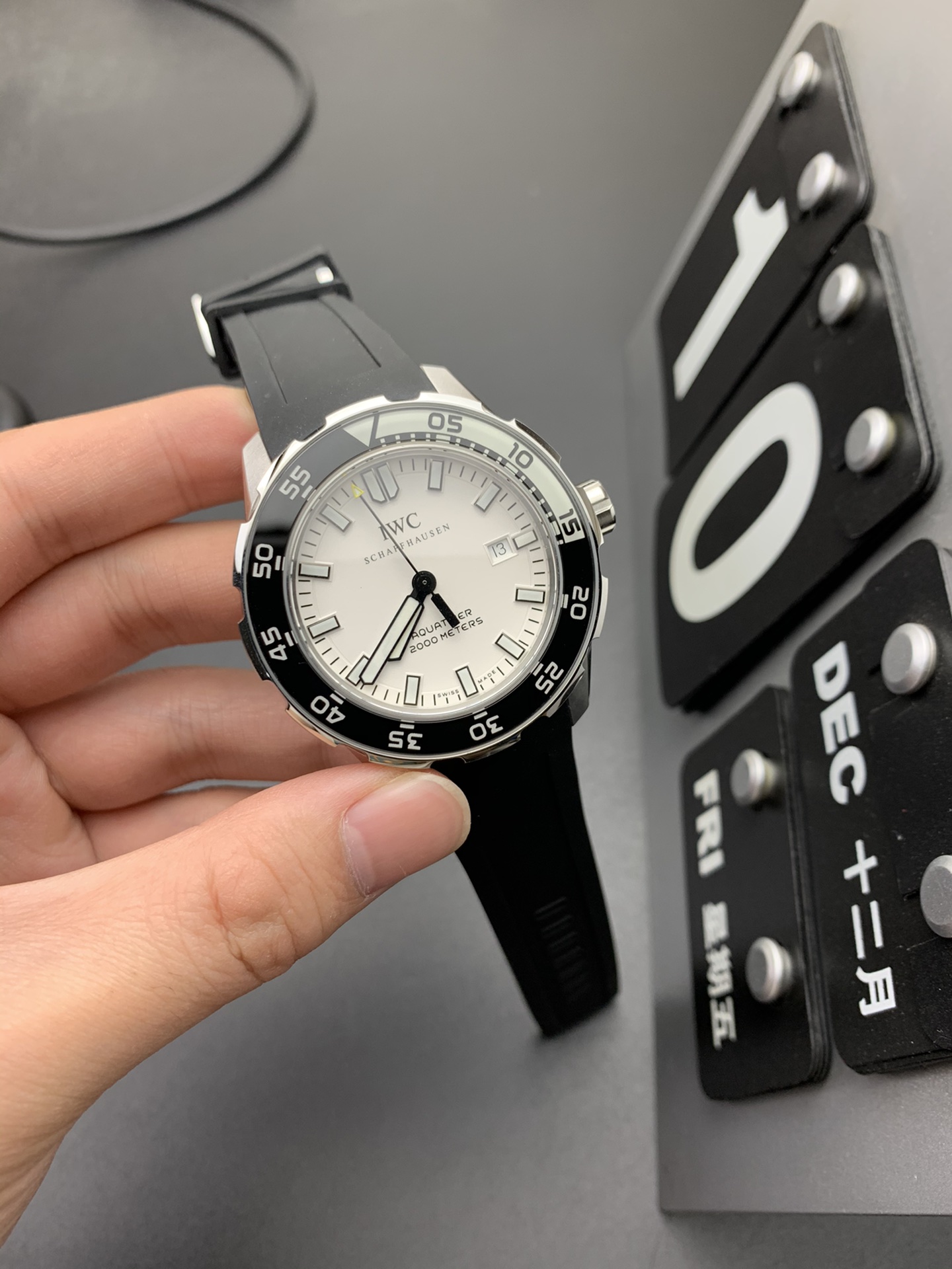 IWC IWS 四分之一白