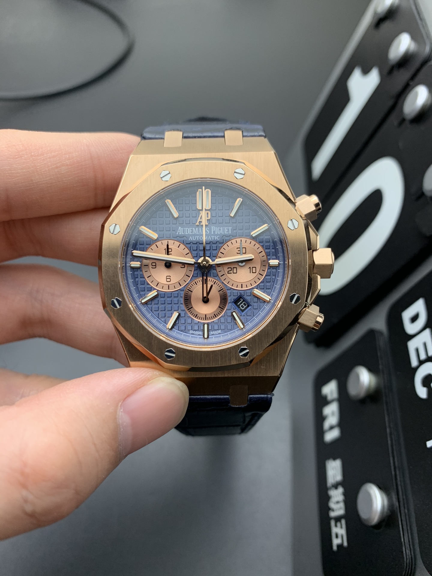 Audemars Piguet OM 玫瑰金AP计时