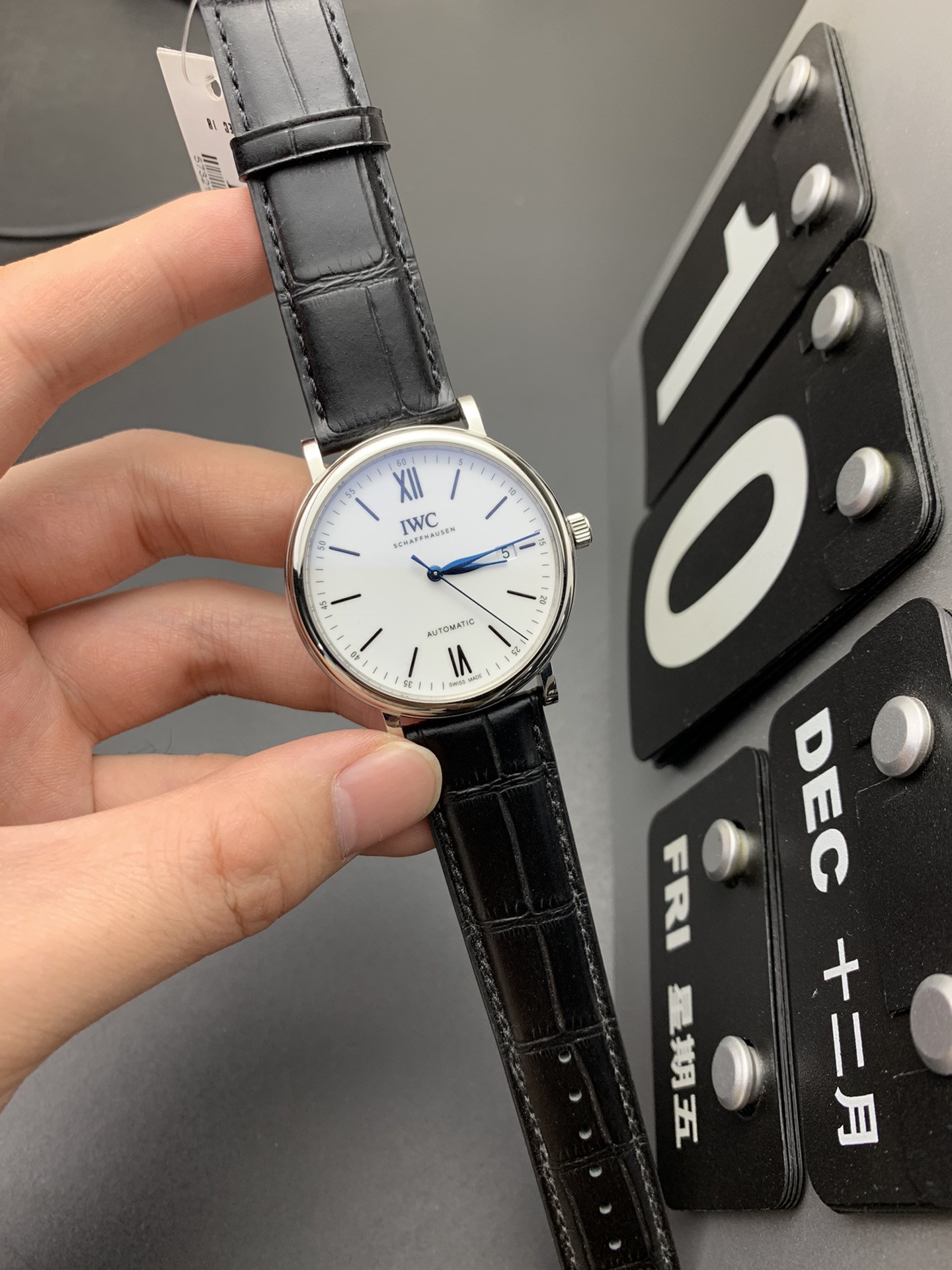 IWC V7 白面蓝针波涛