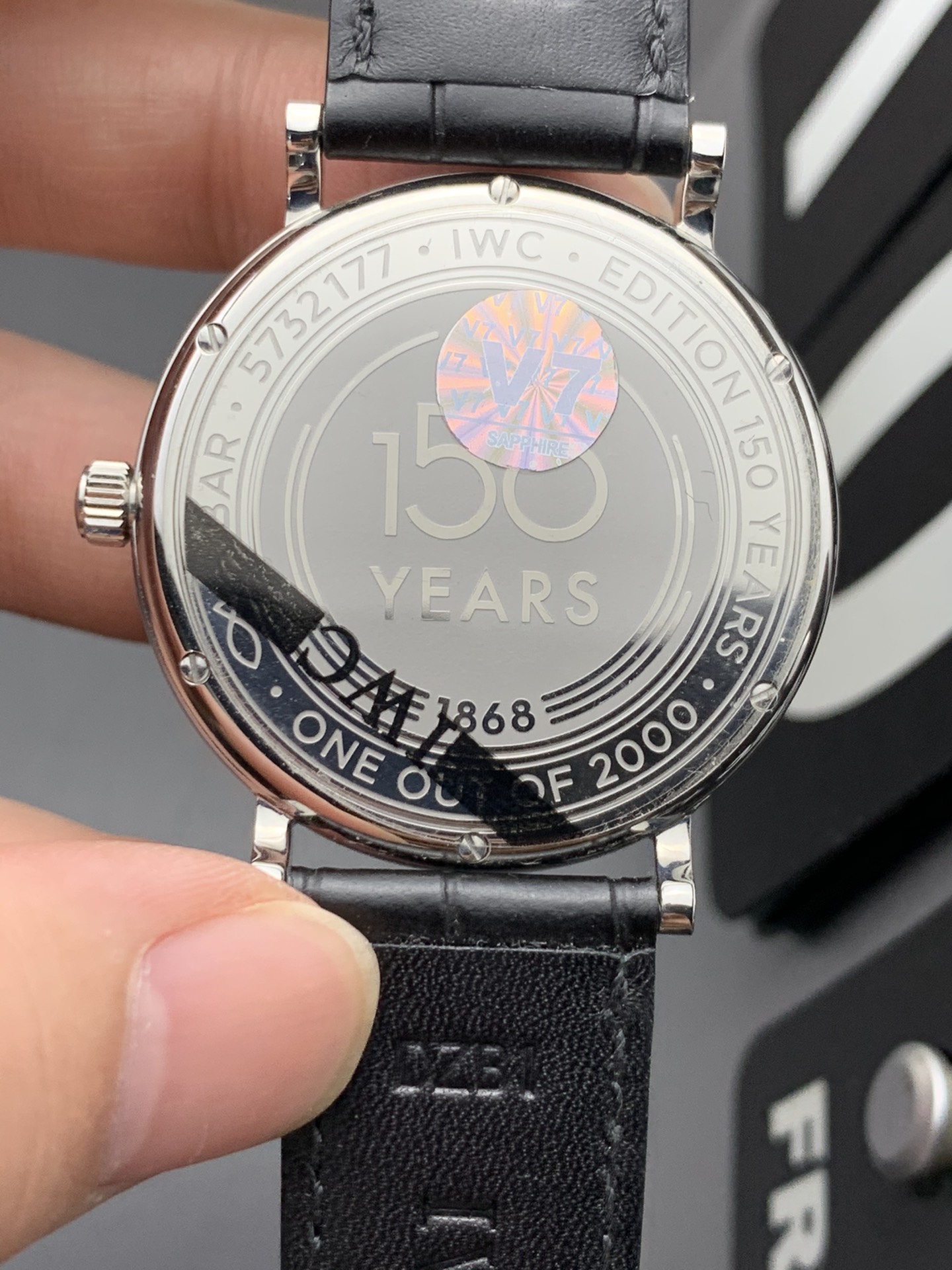 IWC V7 白面蓝针波涛