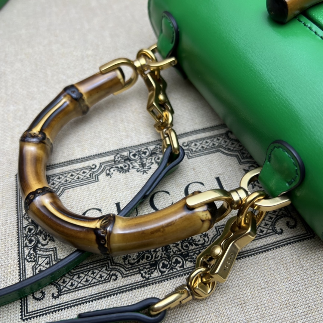 GUCCI古驰竹节迷你手提包686864