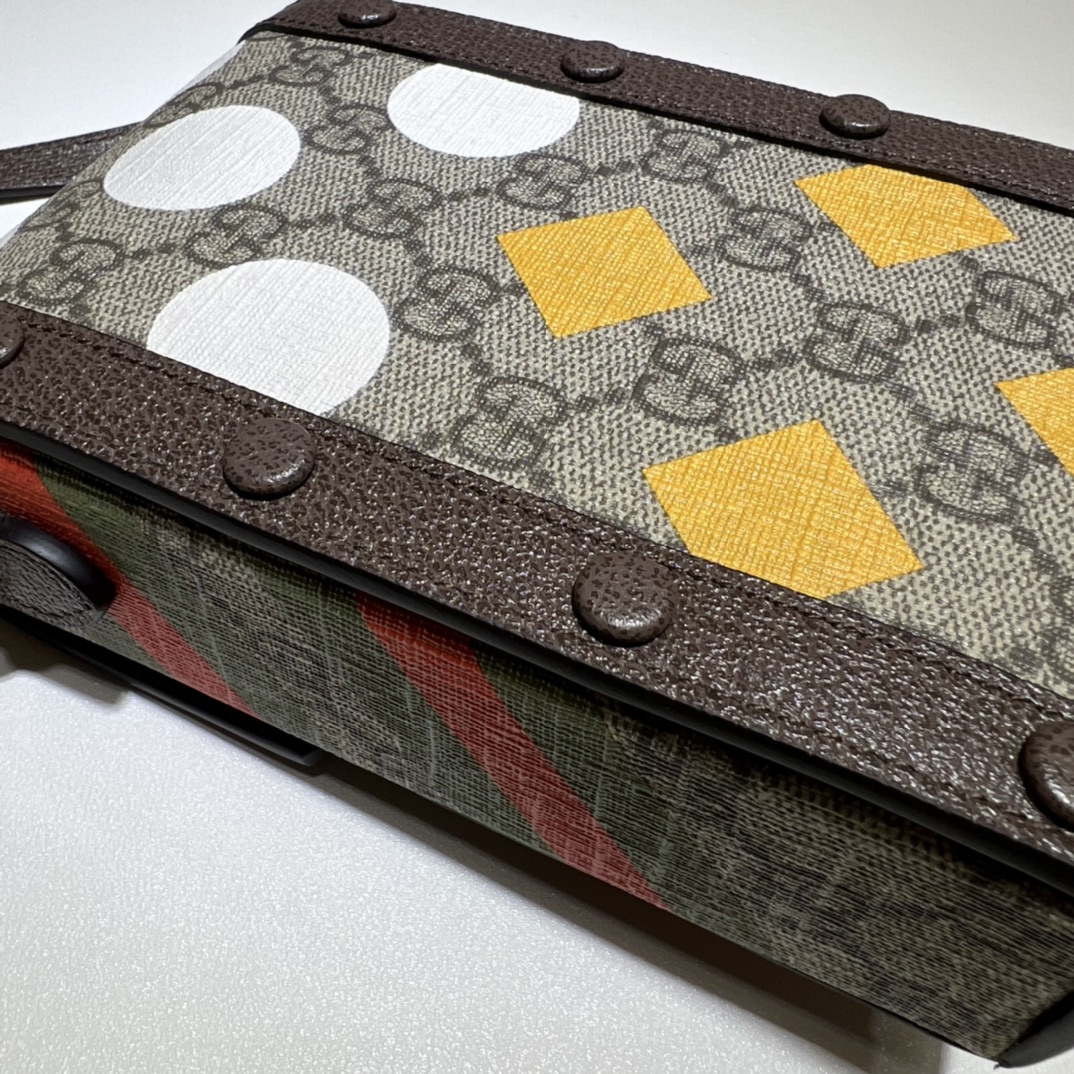 GUCCI古驰马衔扣1955系列迷你手袋625615