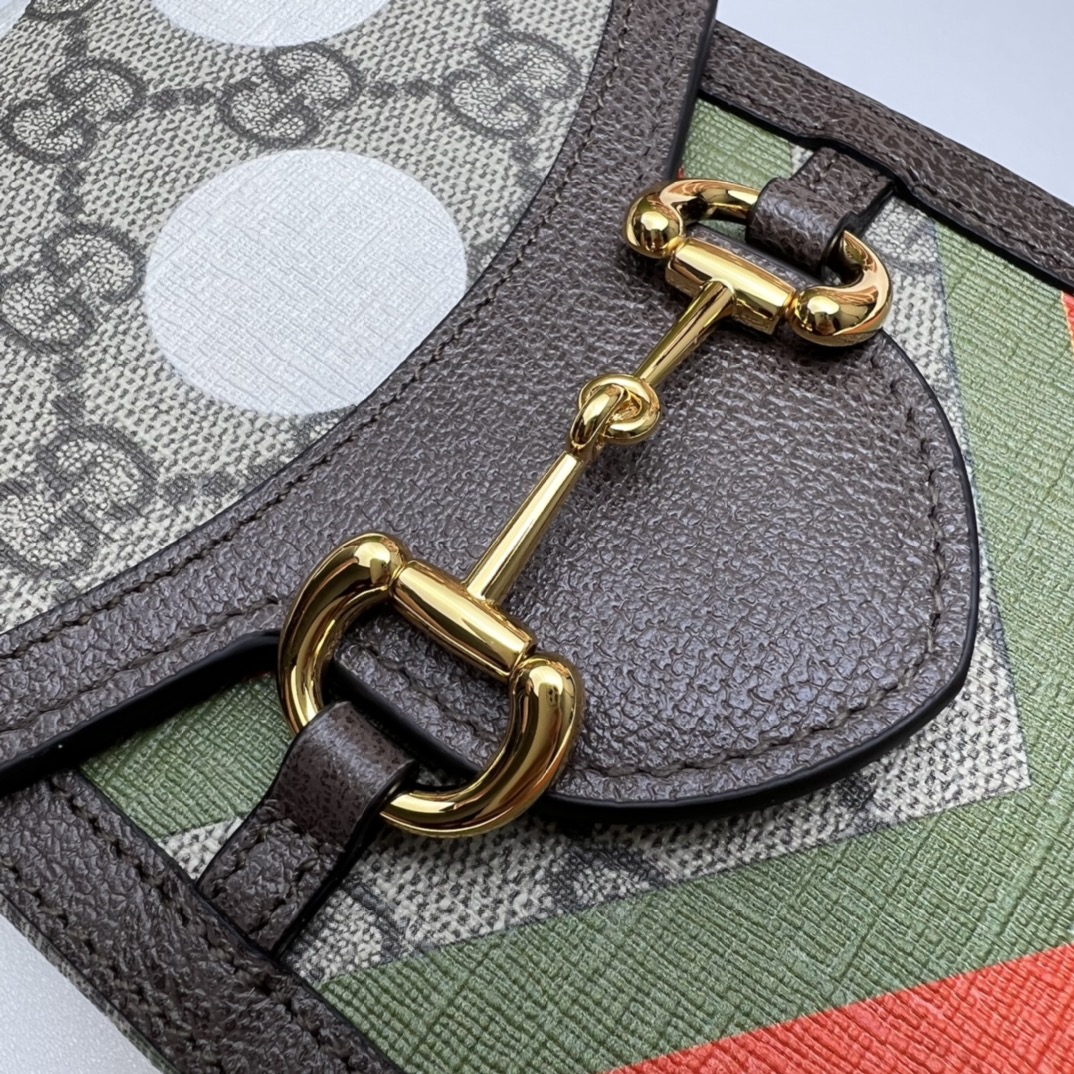 GUCCI古驰马衔扣1955系列迷你手袋625615