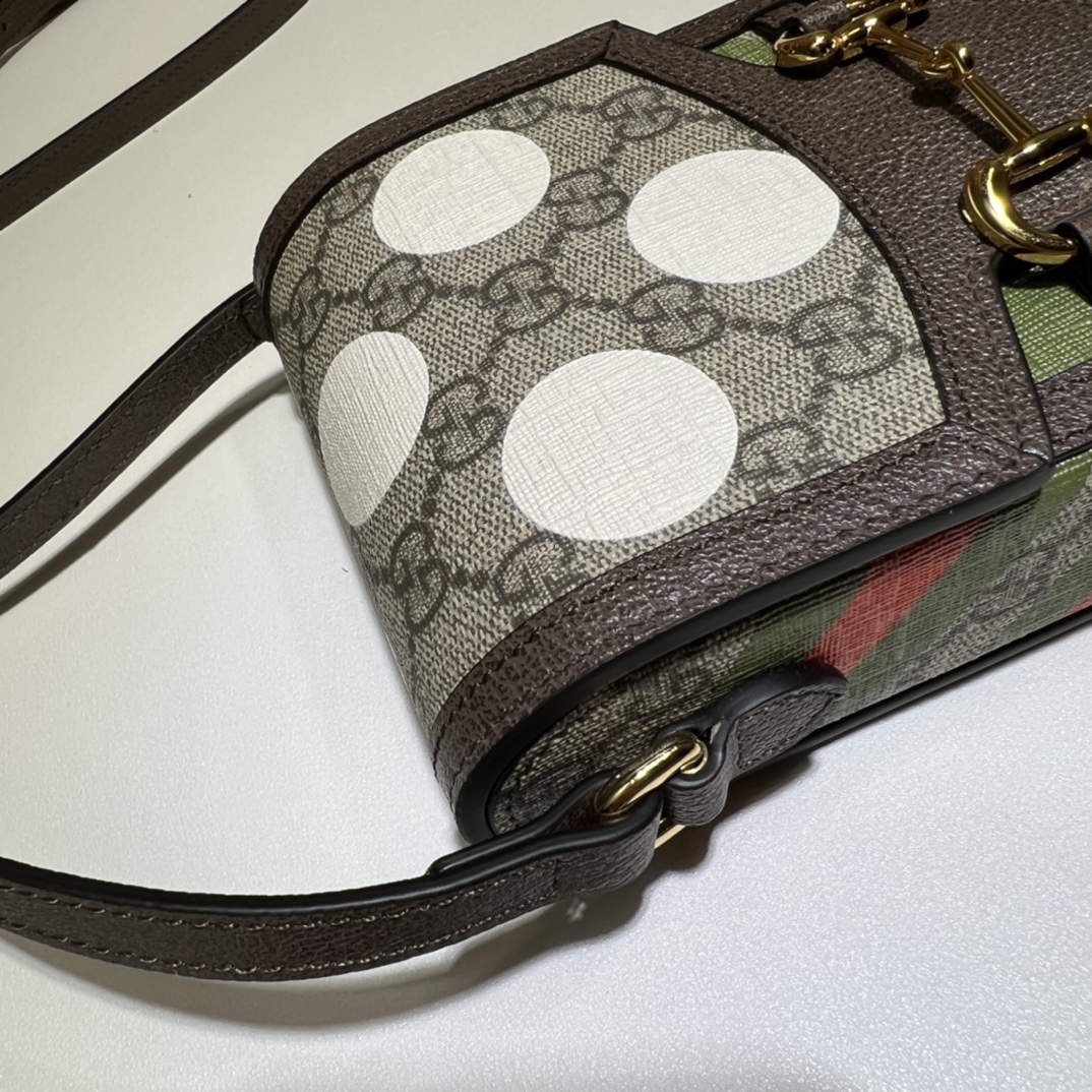 GUCCI古驰马衔扣1955系列迷你手袋625615