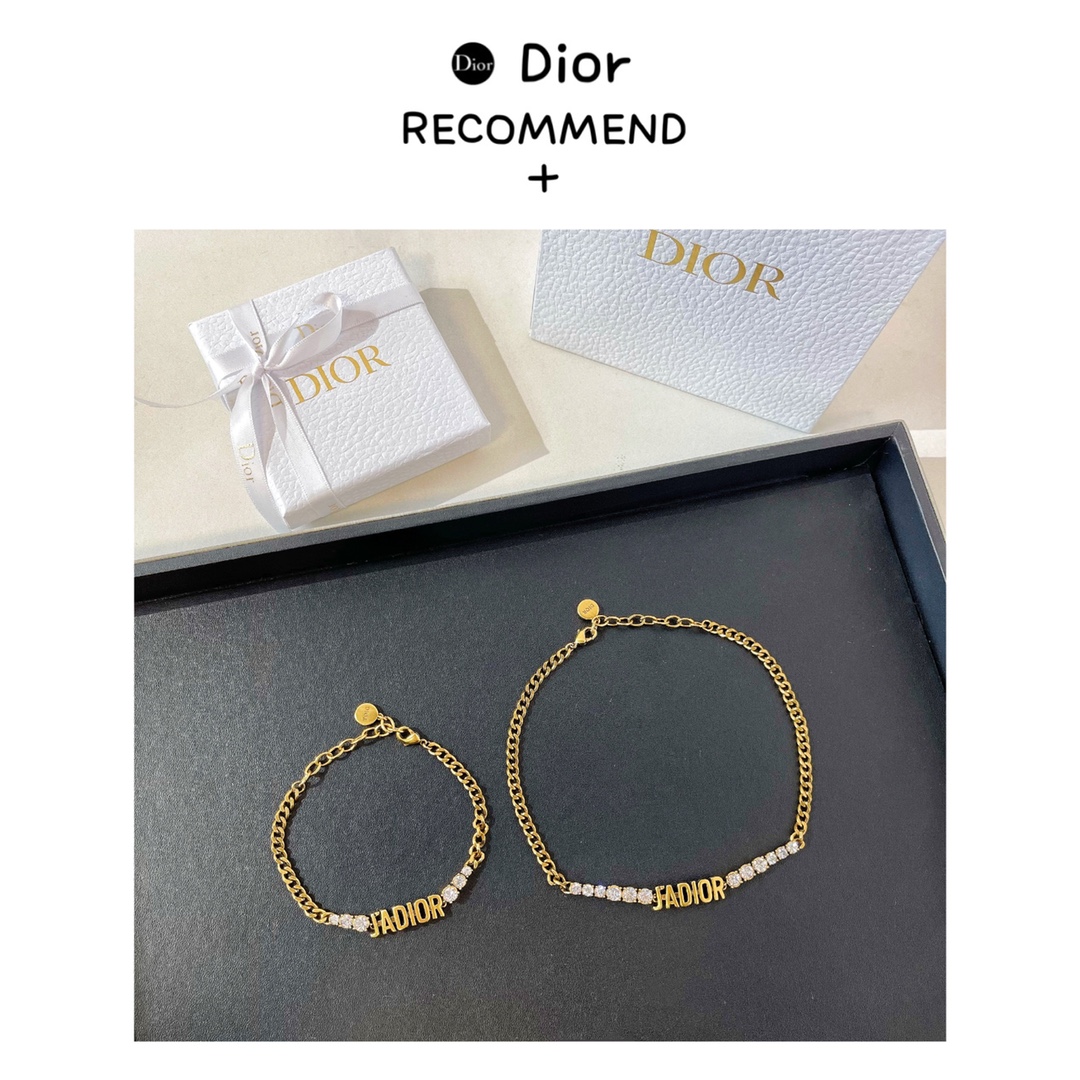 新款☑️DIOR迪奥JADIOR项链 手链