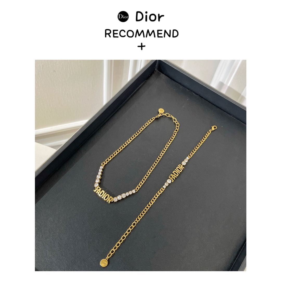 新款☑️DIOR迪奥JADIOR项链 手链