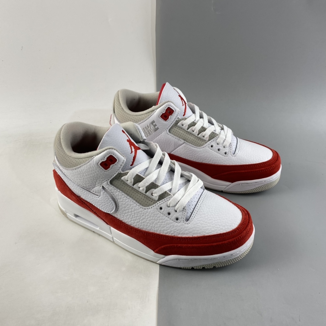 P240  Air Jordan 3 Retro“Medium Grey”白红 迈克尔·乔丹AJ3代中帮复古休闲运动文化篮球鞋 CJ0939-100