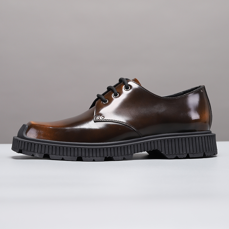 Berluti/Berluti 2021 nueva llegada Material de piel de vacuno importado hecho a mano por frotamiento