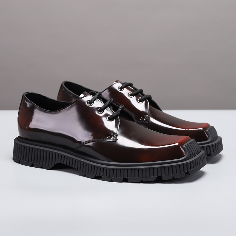 Berluti/Berluti 2021 nueva llegada Material de piel de vacuno importado hecho a mano por frotamiento
