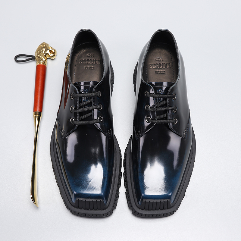 Berluti/Berluti 2021 nuevos modelos por venir Material de piel de vacuno importado hecho a mano roce