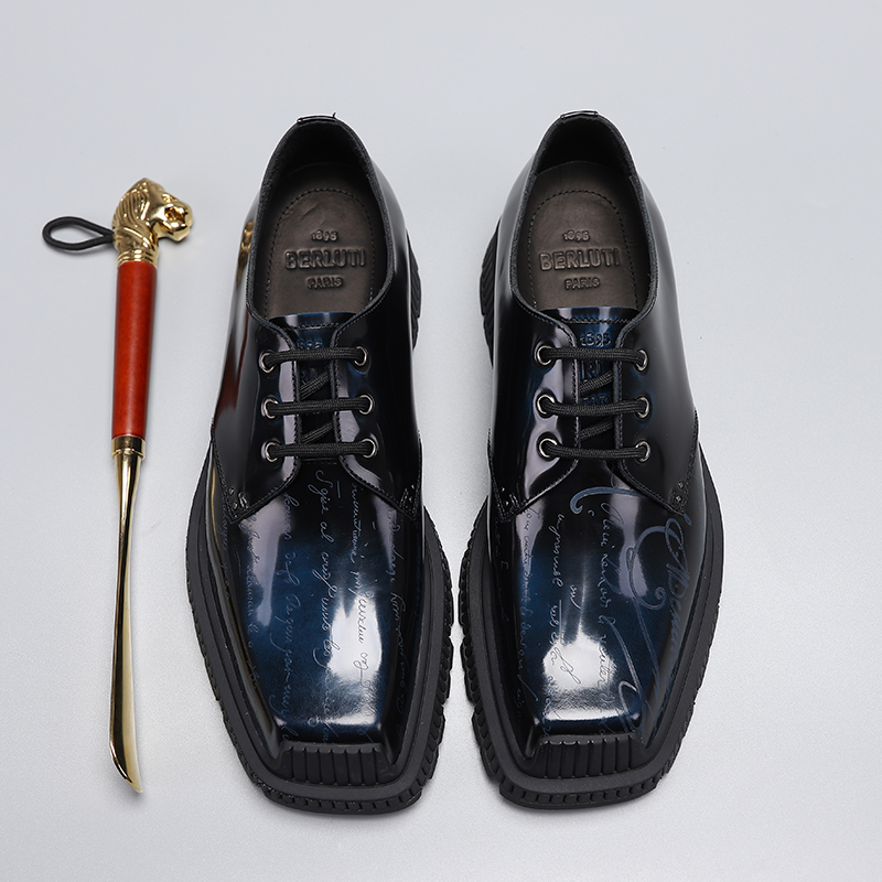 Berluti/Berluti 2021 Recién llegado Hecho de piel de vaca importada, hecho a mano y repetidamente fr