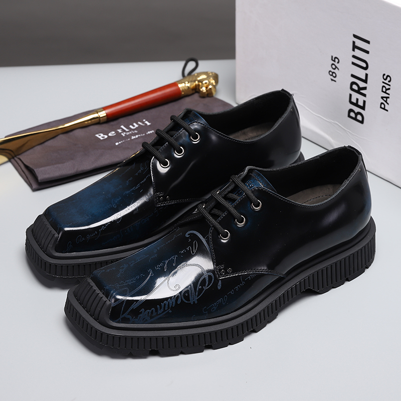 Berluti/Berluti 2021 Recién llegado Hecho de piel de vaca importada, hecho a mano y repetidamente fr