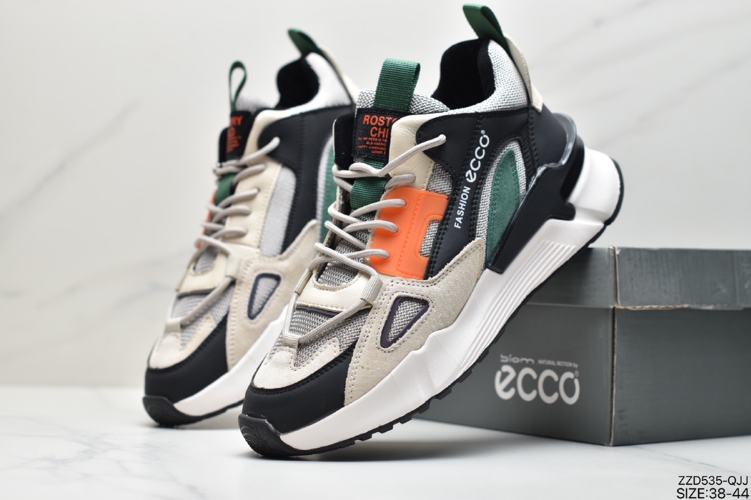 250  2021新款丹麦品牌ECCO爱步休闲百搭运动鞋CTX85825