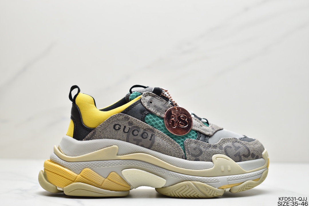 500 Gucci x Balenciaga Triple S古驰巴黎世家
