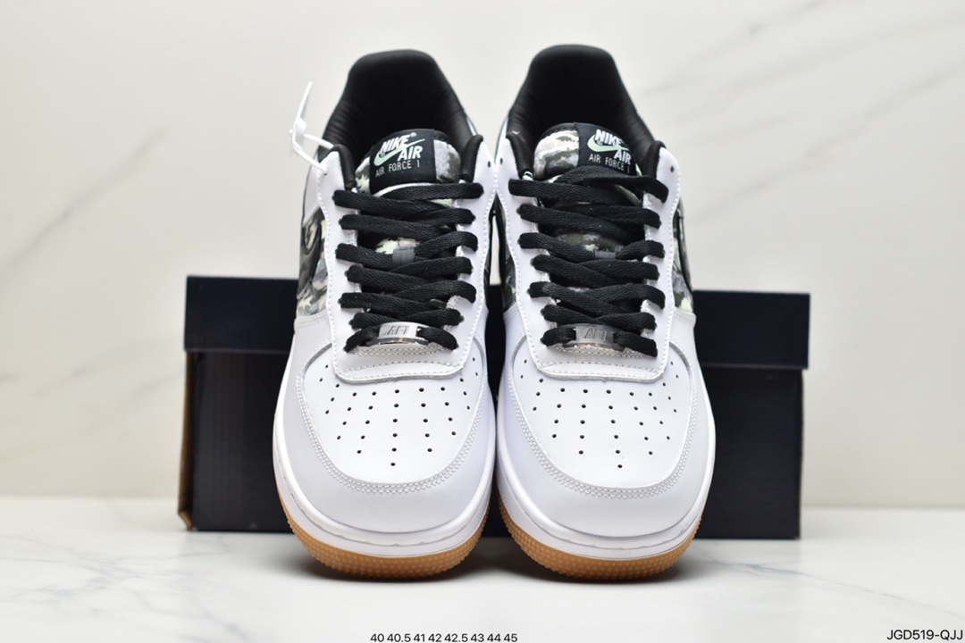 180 耐克Nike Air Force 1 ’07 LV8 “迷彩生胶” 设计CZ7891-100